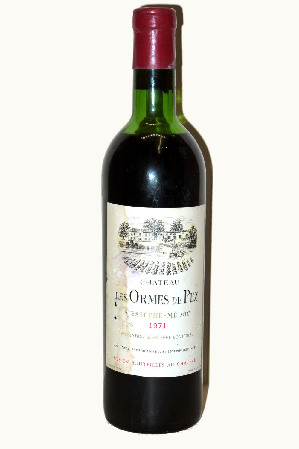 Les Ormes de Pez Les Ormes de Pez St Estephe Medoc Bordeaux, 1971