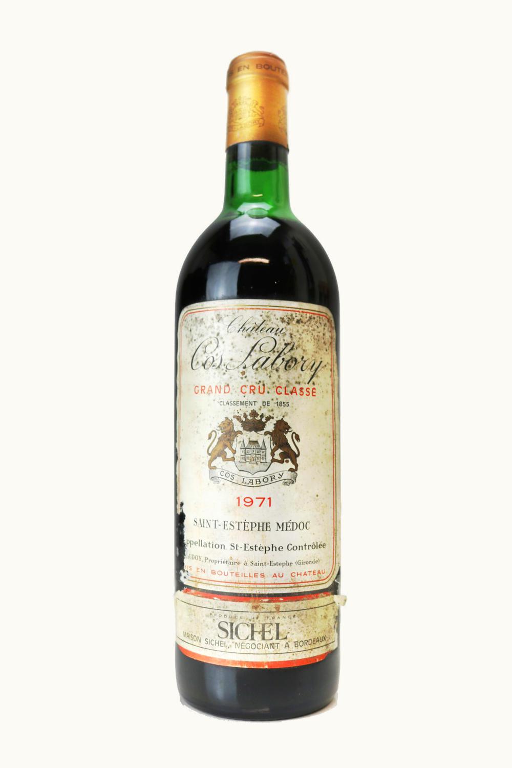 Château Cos Labory Château Cos Labory St Estephe Medoc Bordeaux, 1971