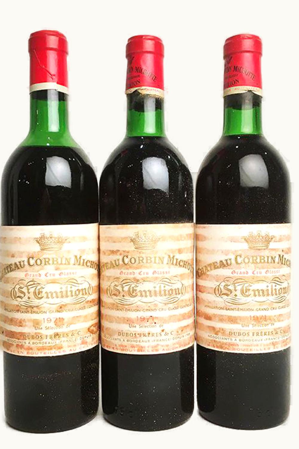 Corbin Michotte Corbin Michotte St Emilion Grand Cru Bordeaux, 1971
