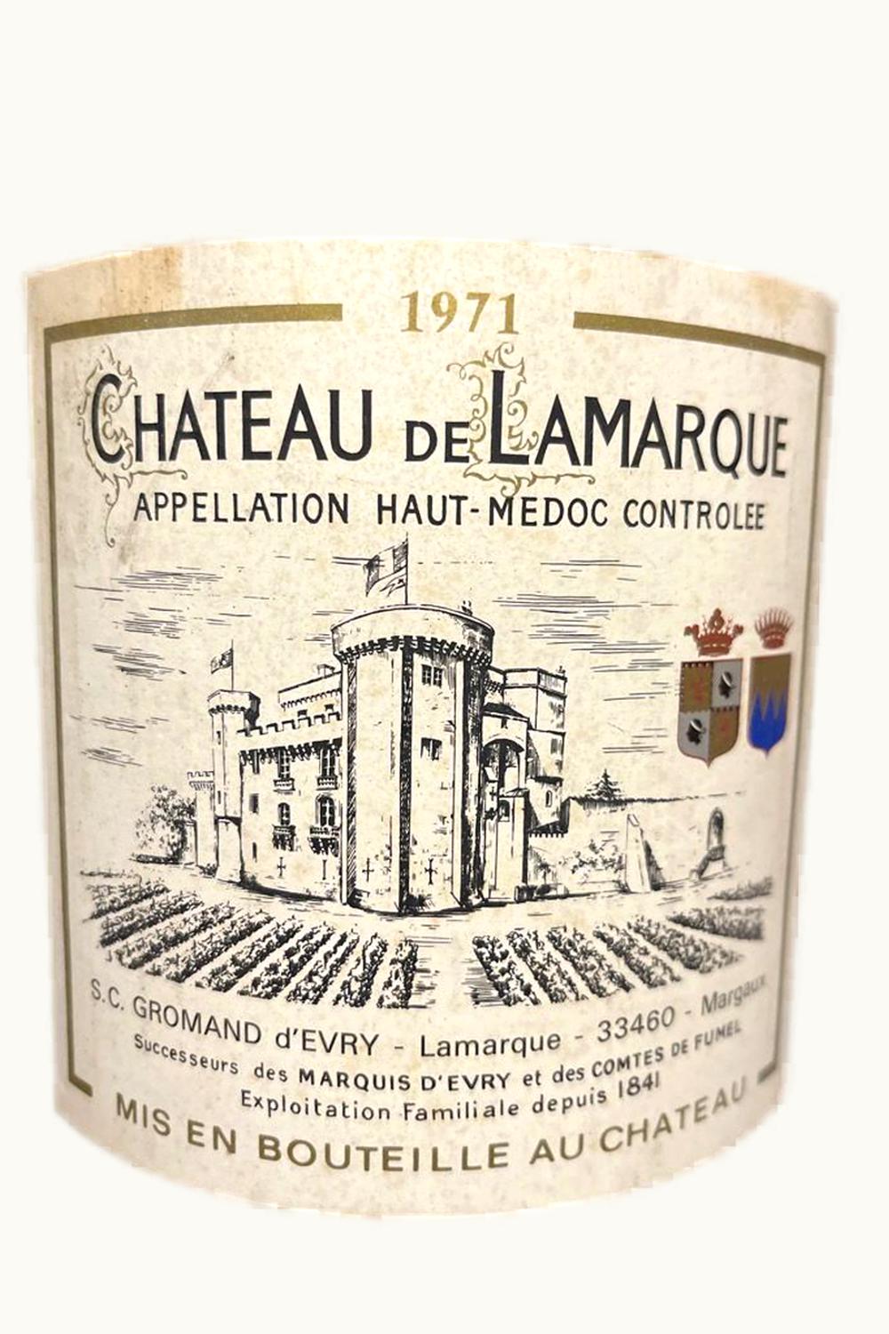 De Lamarque Haut Medoc Bordeaux, 1971