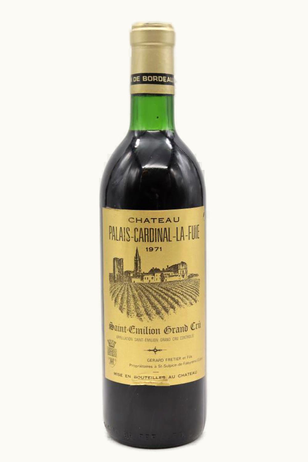Palais Cardinal Palais Cardinal St Emilion Grand Cru Bordeaux, 1971