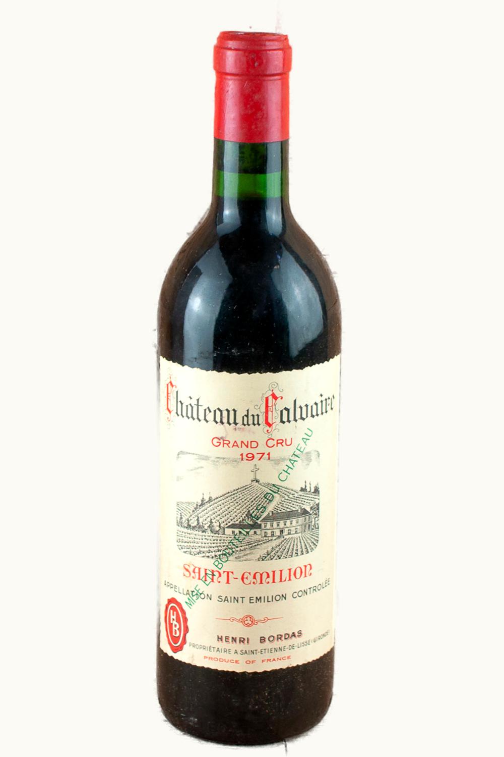 Du Calvaire Du Calvaire St Emilion Grand Cru Bordeaux, 1971