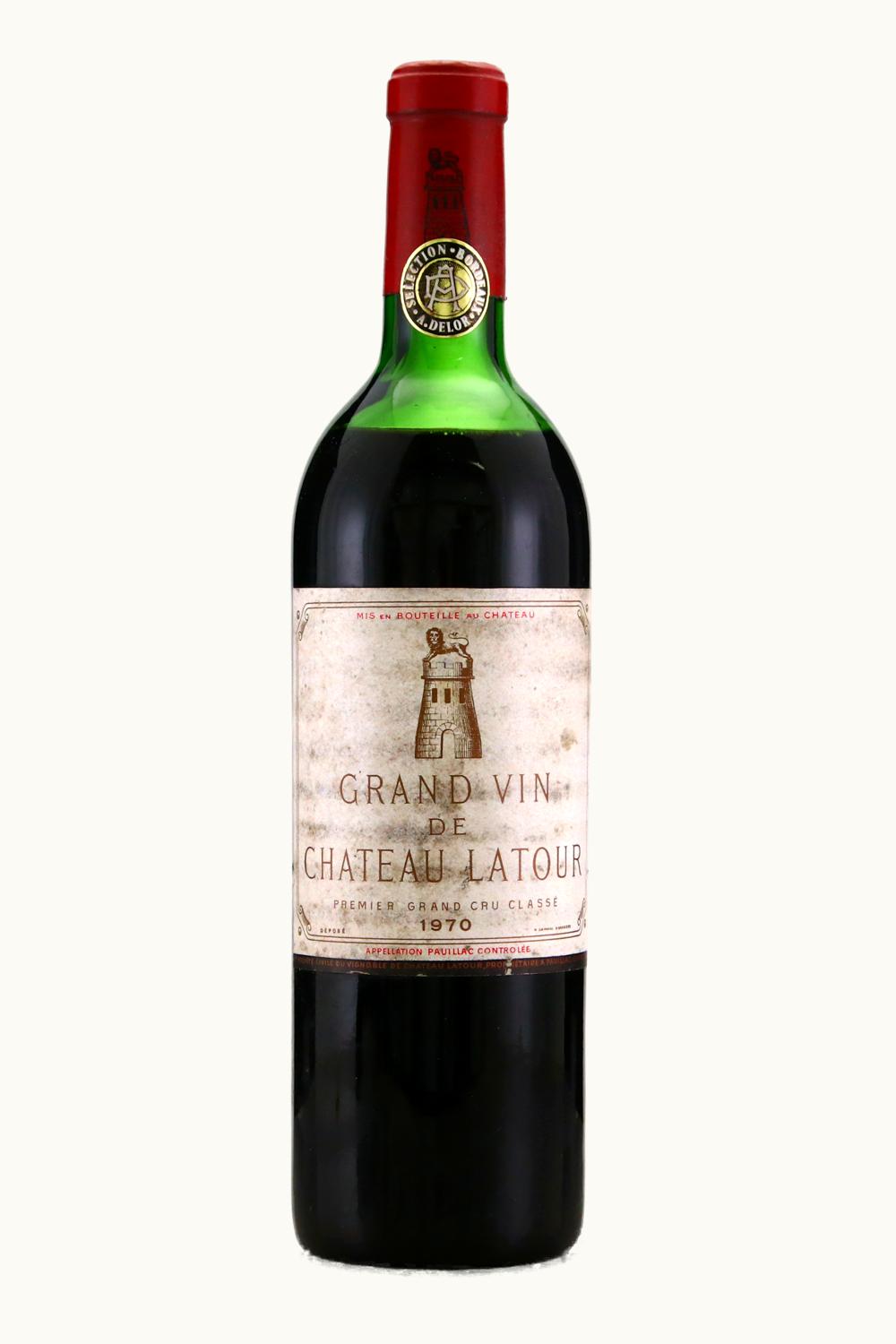 Château Latour Pauillac Medoc Bordeaux, 1970