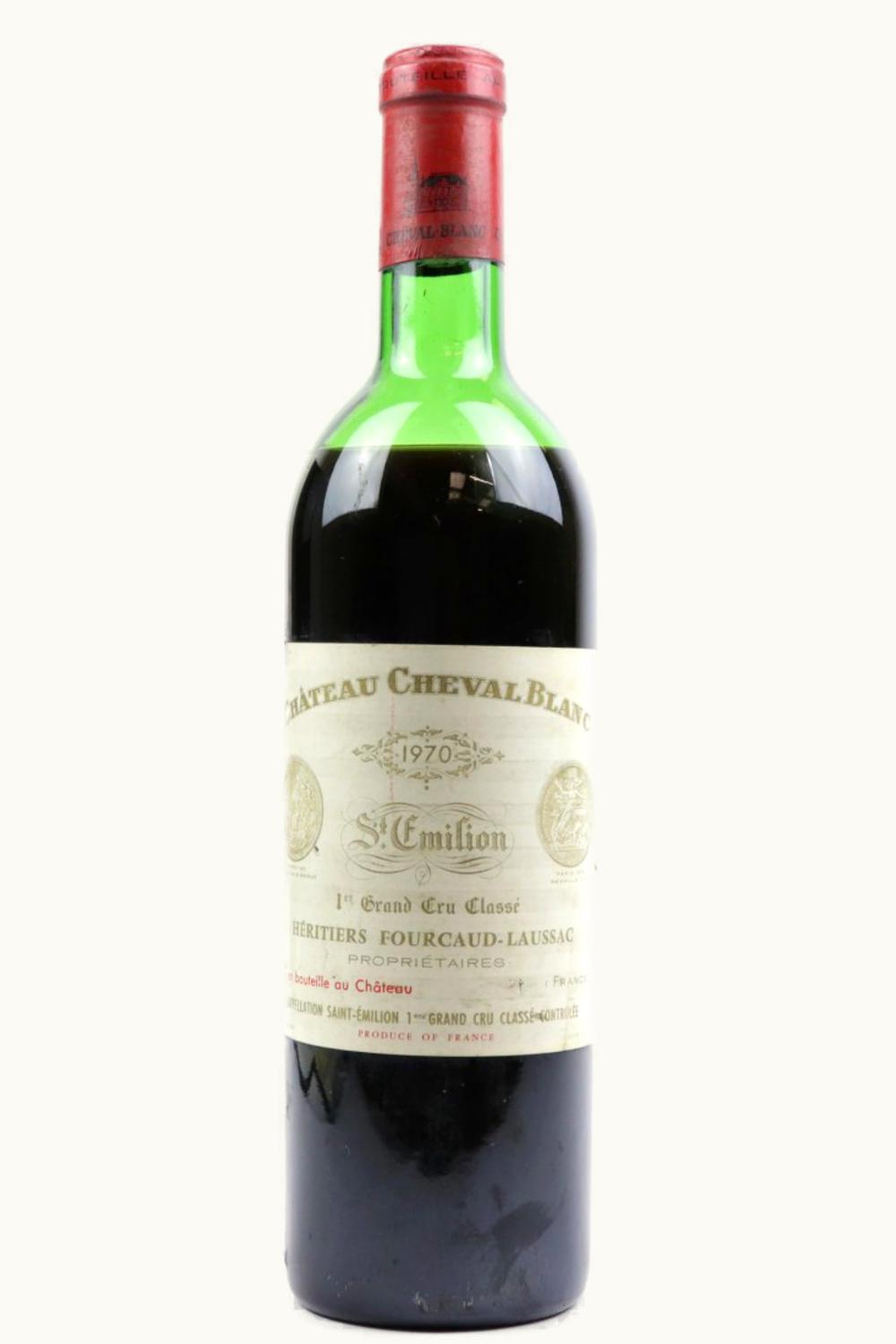 Château Cheval Blanc St Emilion Bordeaux, 1970