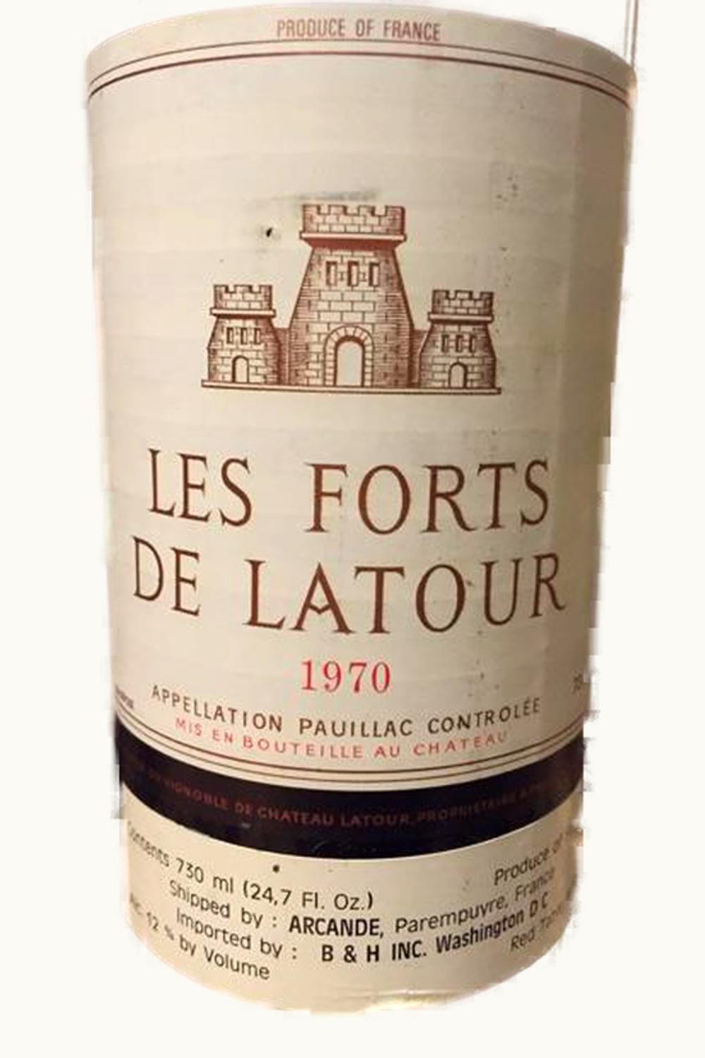 Château Latour Medoc Bordeaux, 1970