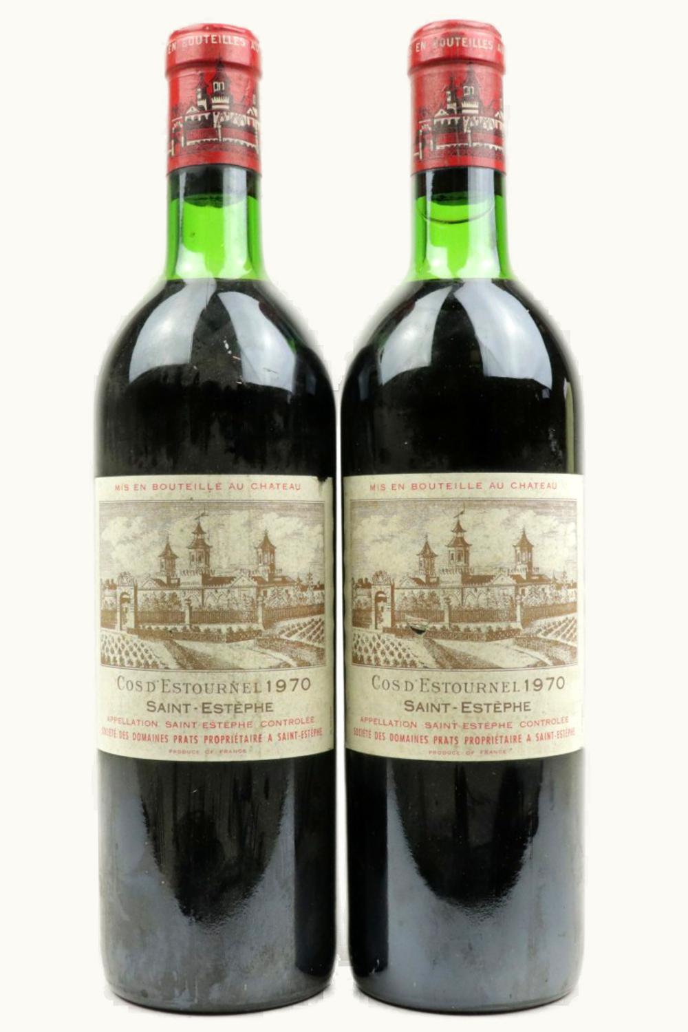 Château Cos d'Estournel Château Cos d'Estournel St Estephe Medoc Bordeaux, 1970