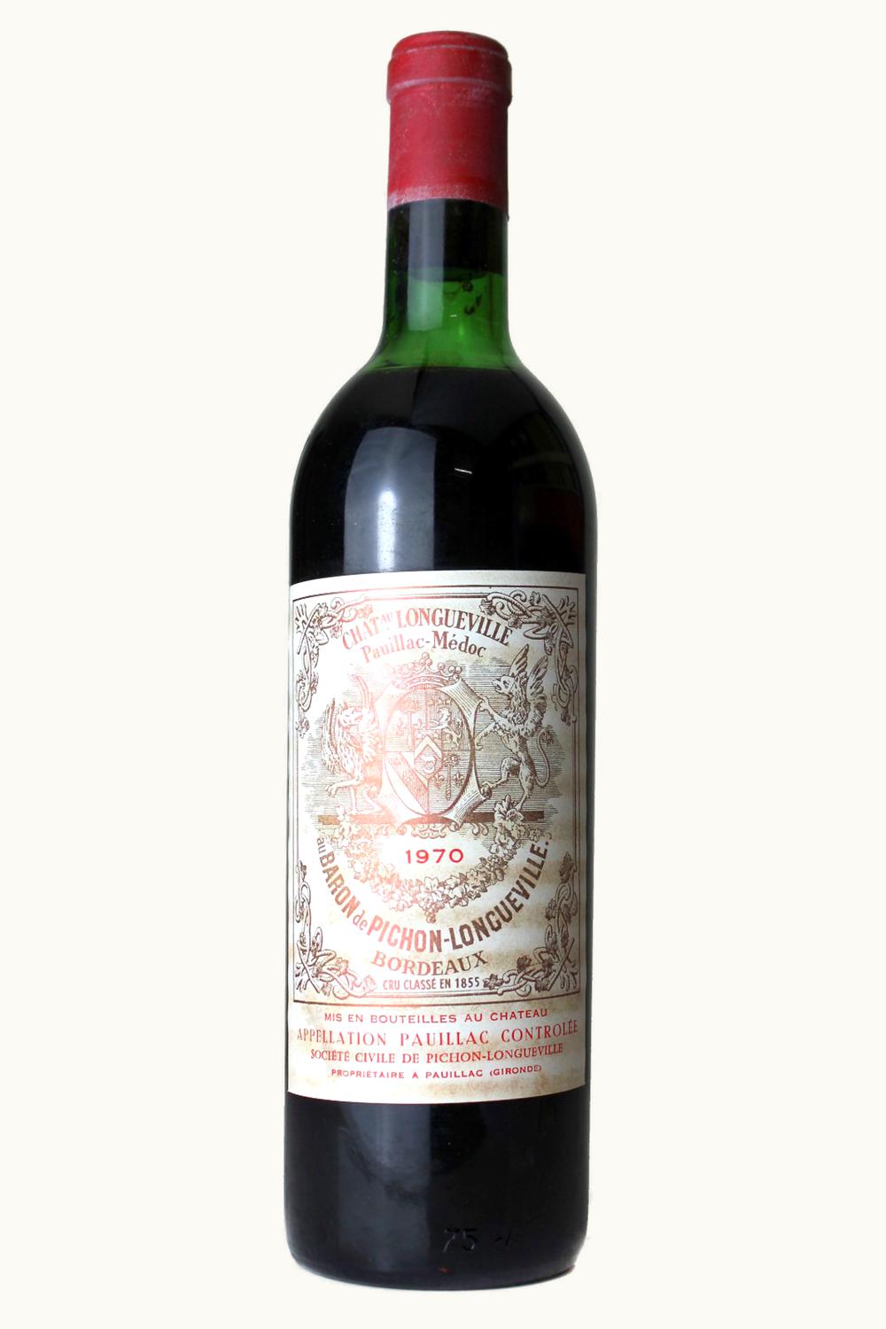 Château Pichon Longueville Baron Château Pichon Longueville Baron Medoc Bordeaux, 1970