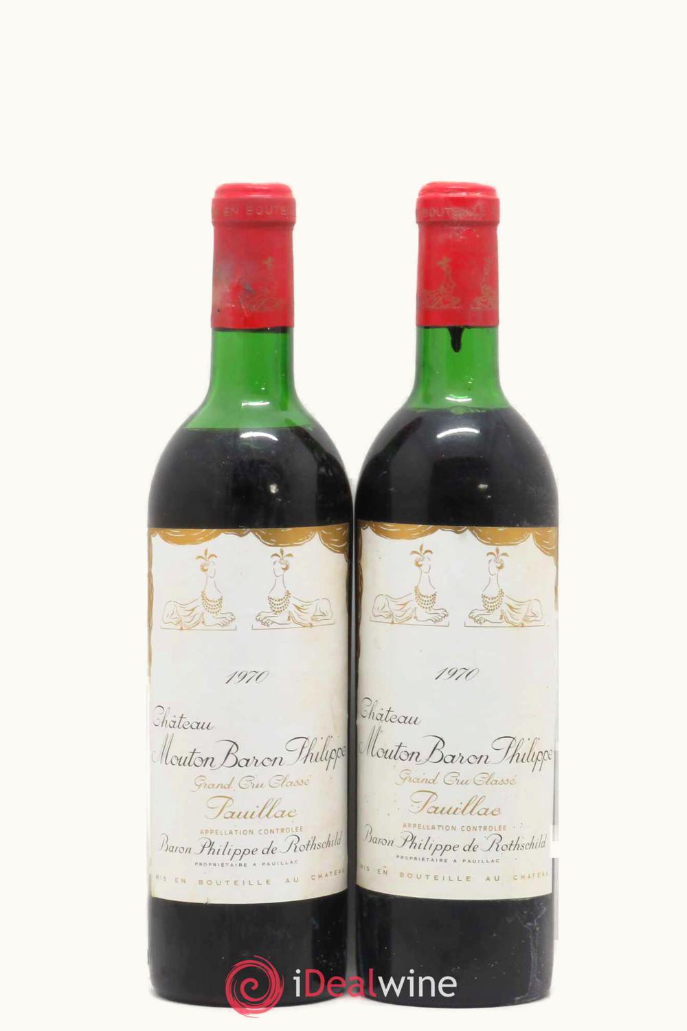 Château d'Armailhac Château d'Armailhac Pauillac Medoc Bordeaux, 1970