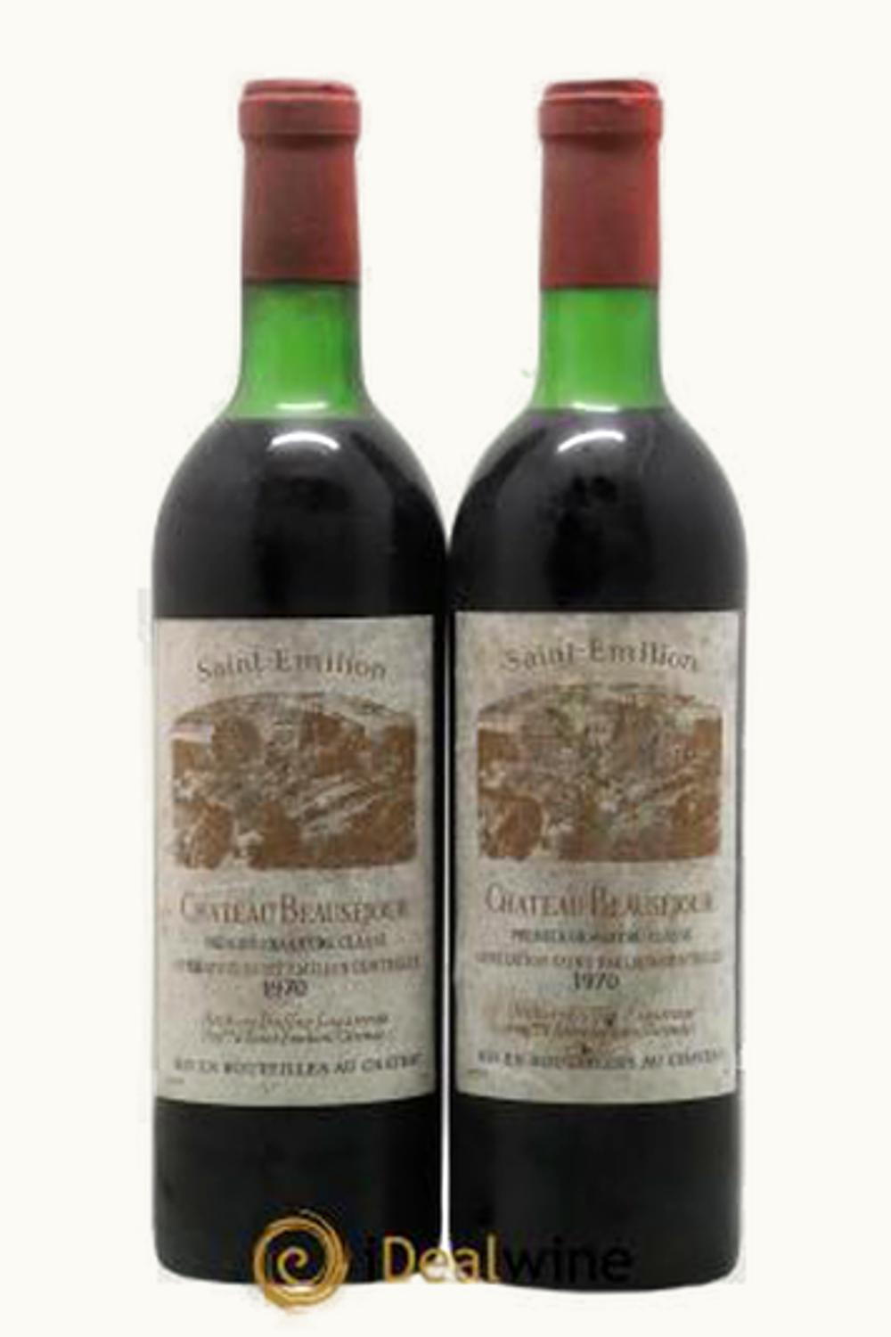 Duffau La Garosse Beau Sejour St Emilion Grand Cru Bordeaux, 1970
