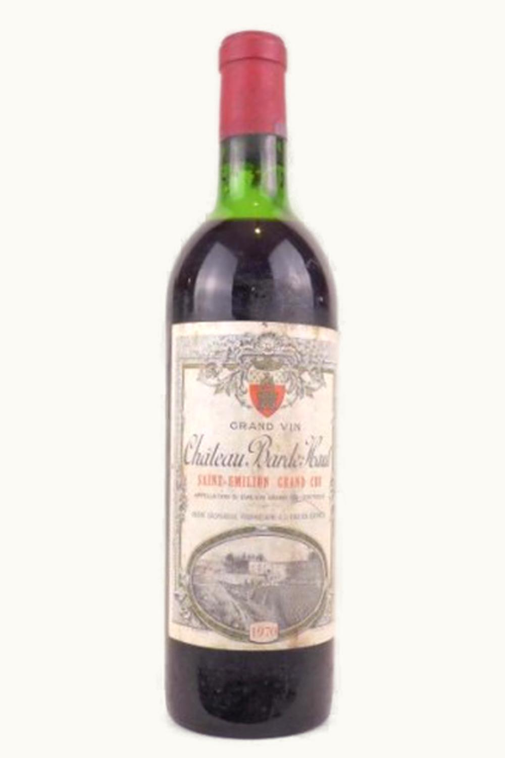 Château Barde-Haut Château Barde-Haut St Emilion Grand Cru Bordeaux, 1970