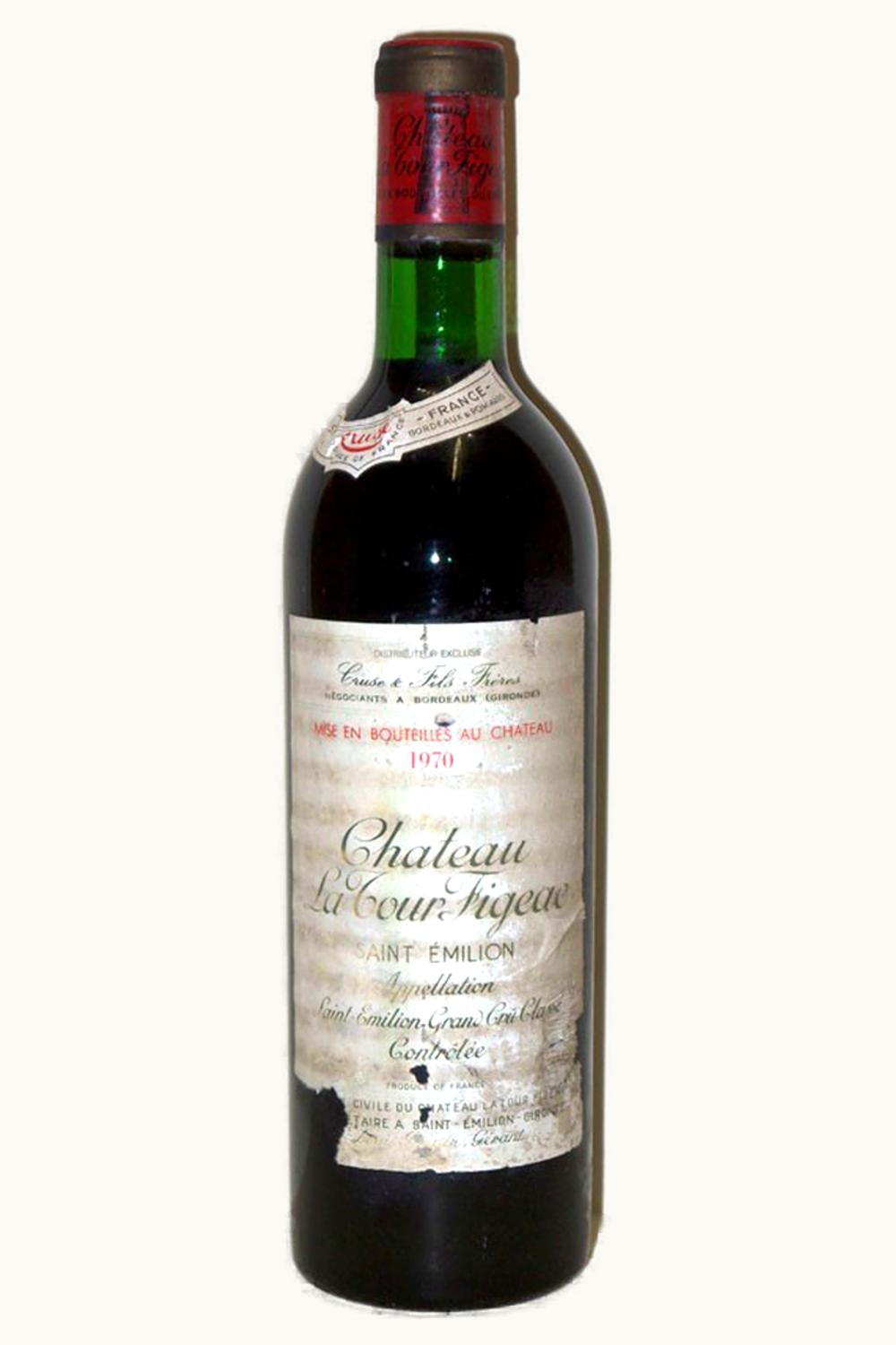 La Tour Figeac St Emilion Grand Cru Bordeaux, 1970