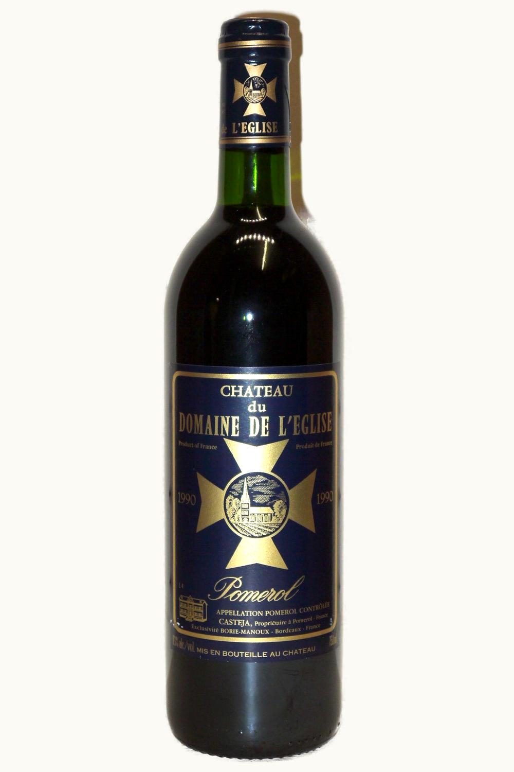 Du Domaine de L'Eglise Du Domaine de L'Eglise Pomerol Bordeaux, 1970