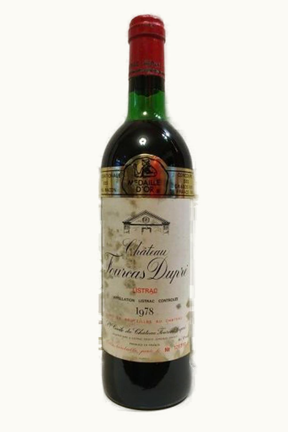 Fourcas Dupré Listrac Medoc Bordeaux, 1970