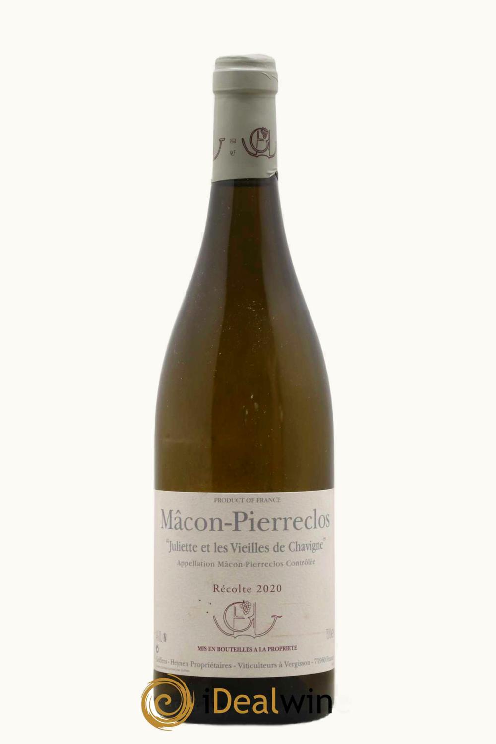 Guffens-Heynen Guffens-Heynen Juliette Les Vieilles de Chavigne Macon Pierreclos, 2022