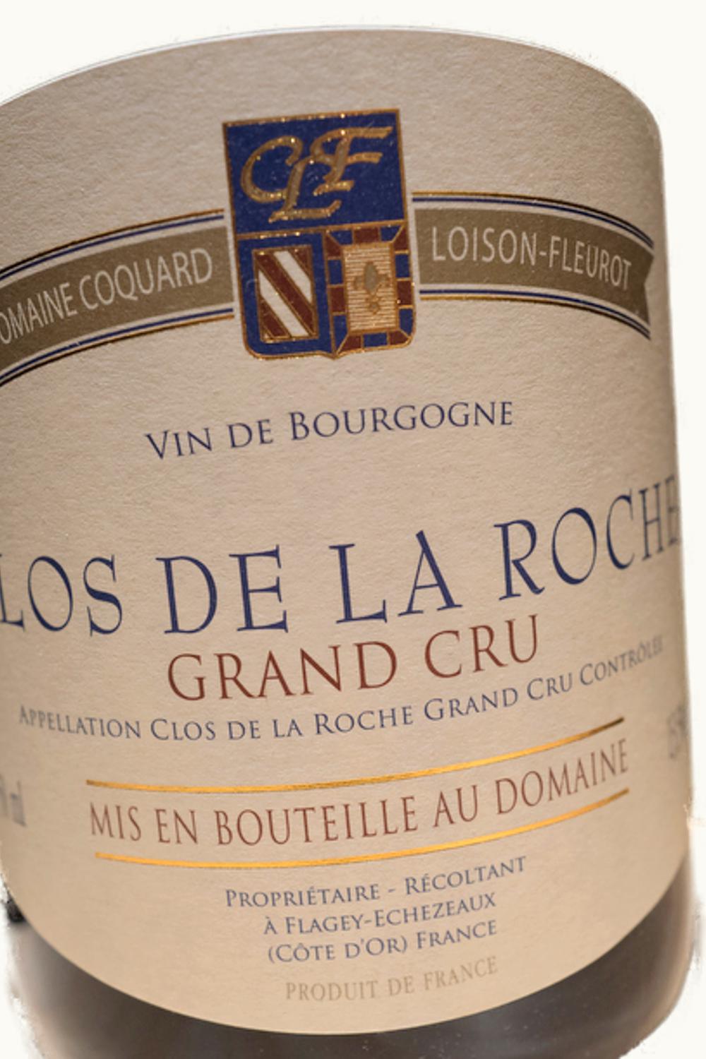 Domaine Coquard Loison Fleurot Grand Cru Cote Nuit Clos de la Roche Morey-St-Denis Burgundy, 2021