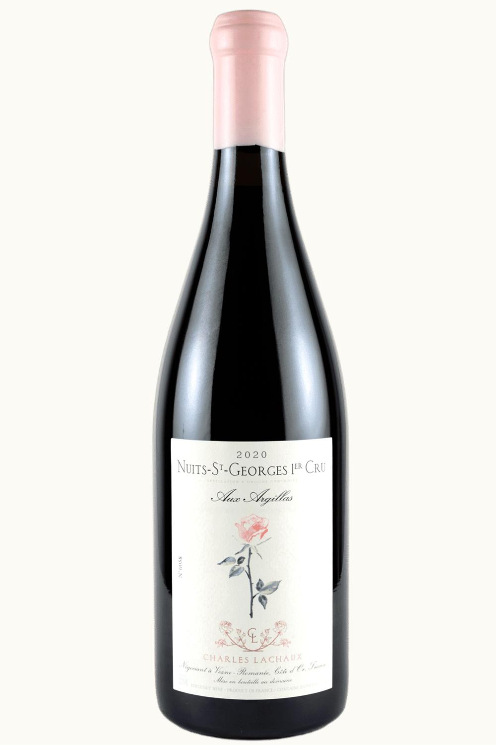 Charles Lachaux Aux Argillas Nuit St. George Premier Cru Cote de Burgundy, 2021