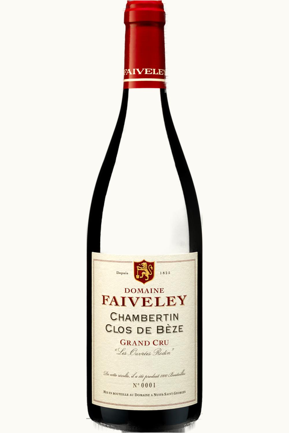 Domaine Faiveley Domaine Faiveley Les Ouvrees Rodin Grand Cru Chambertin Clos de Beze Gevrey Cote Nuit Burgundy, 2021