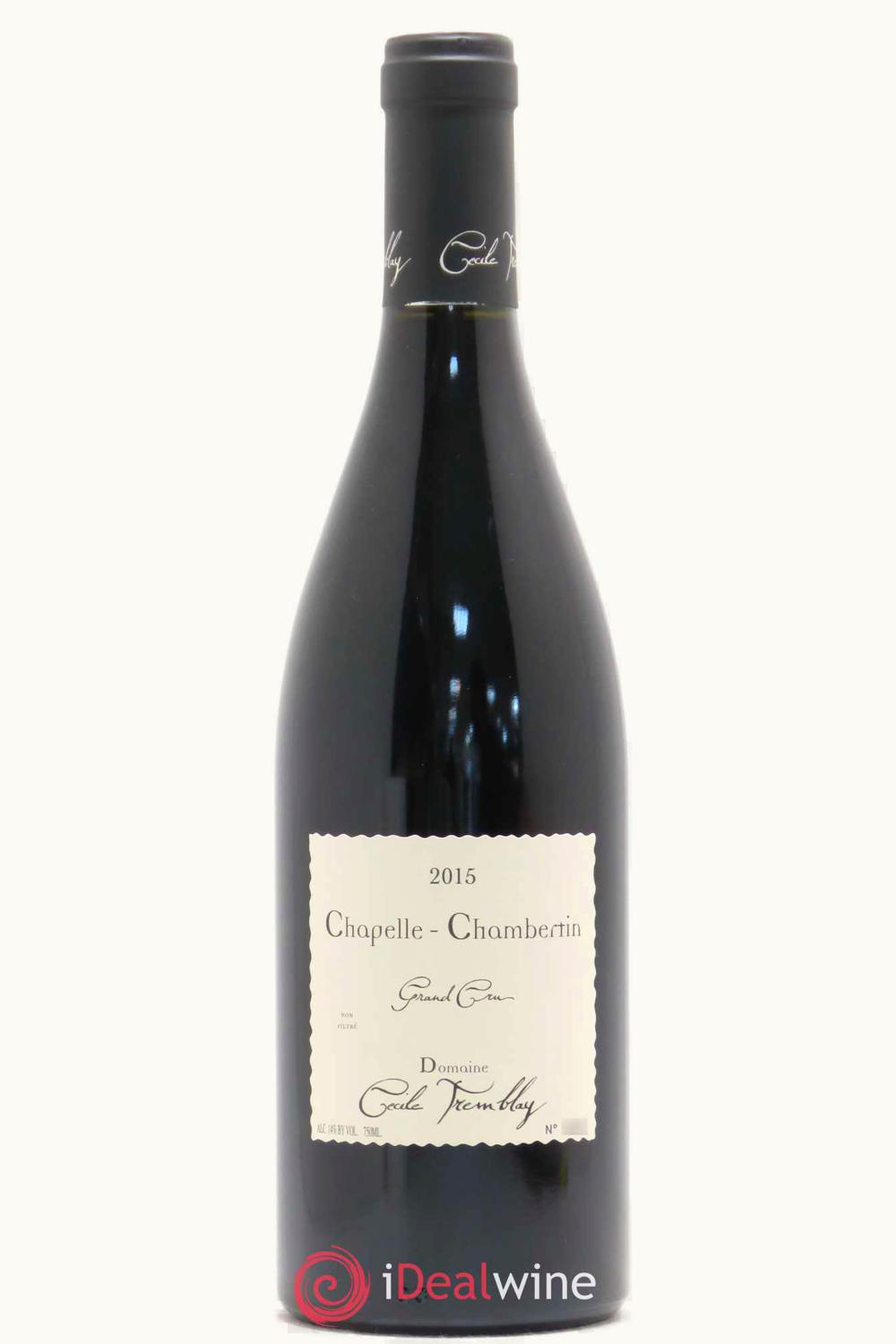 Domaine Cécile Tremblay Domaine Cécile Tremblay Chapelle-Chambertin Grand Cru Gevrey Côte de Nuits, 2020