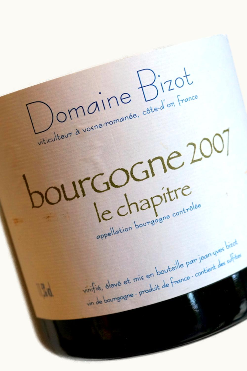 Domaine Jean-Yves Bizot Domaine Jean-Yves Bizot Echézeaux Grand Cru Flagey Côte de Nuits, 2019