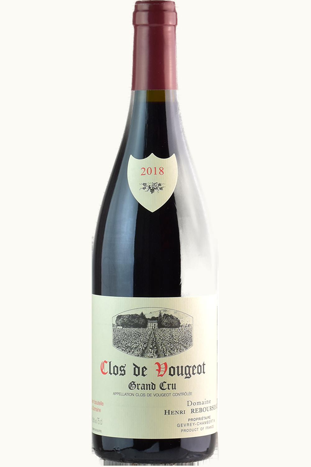 Domaine Henri Rebourseau Clos de Vougeot Grand Cru Côte de Nuits, 2018