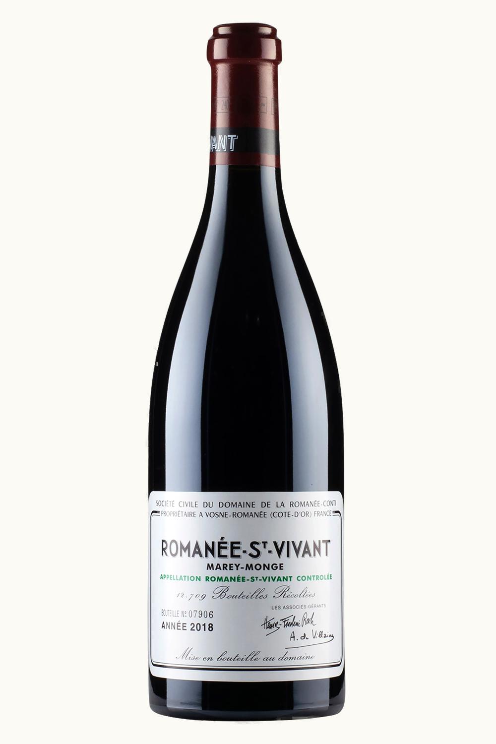 Domaine de la Romanée-Conti Domaine de la Romanée-Conti St. Vivant Grand Cru Côte de Nuits Vosne, 2018