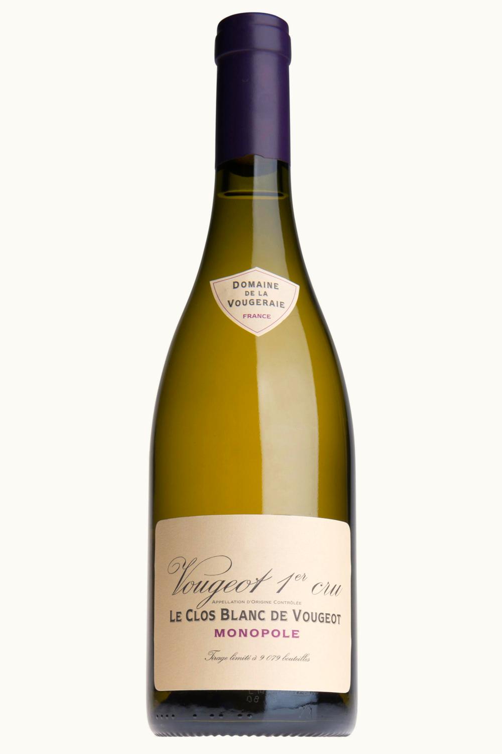 Domaine de la Vougeraie Domaine de la Vougeraie Le Clos Blanc Monopole Premier Cru Vougeot Côte de Nuits, 2018