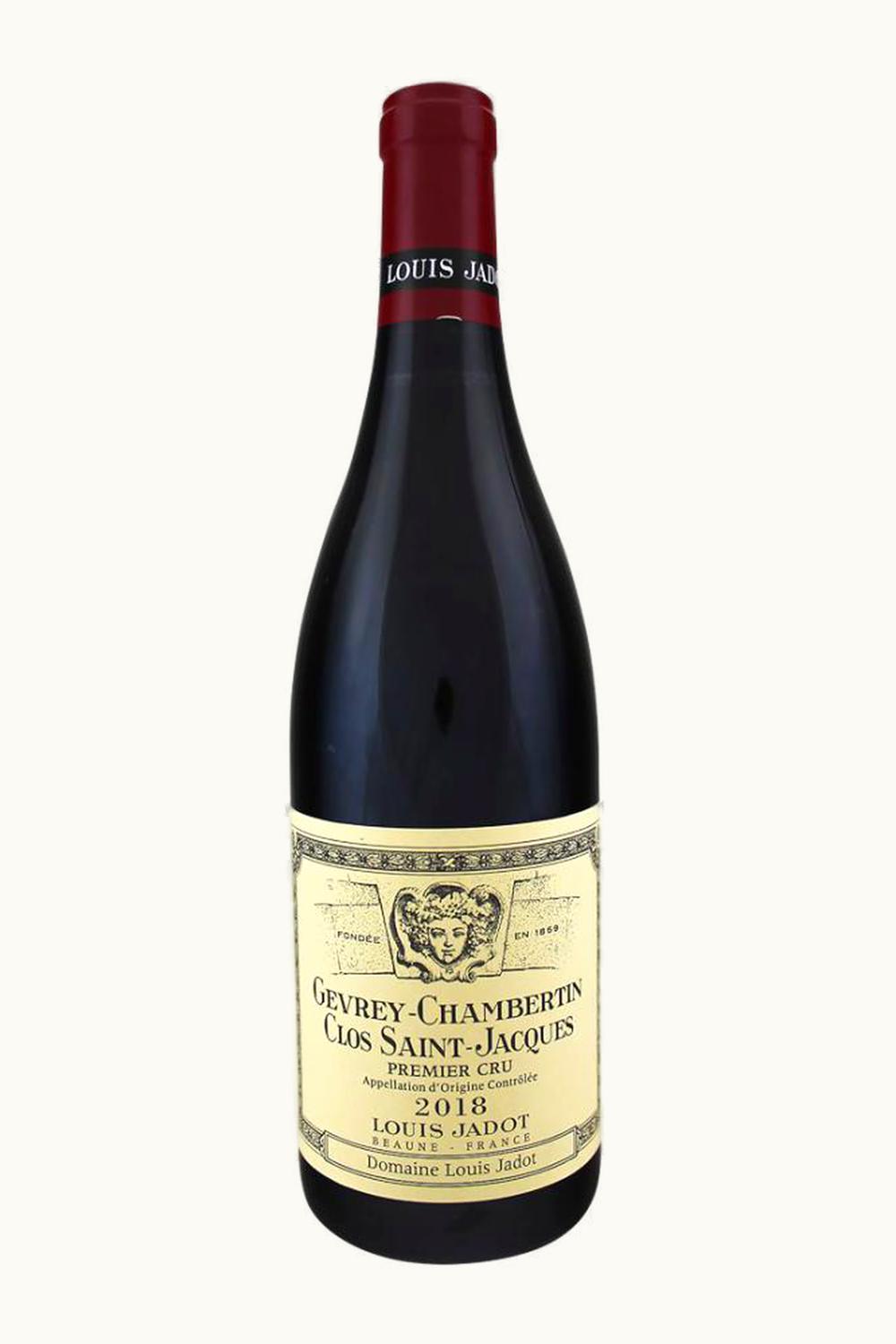 Louis Jadot Louis Jadot Clos St-Jacques Premier Cru Gevrey-Chambertin Côte de Nuits, 2018
