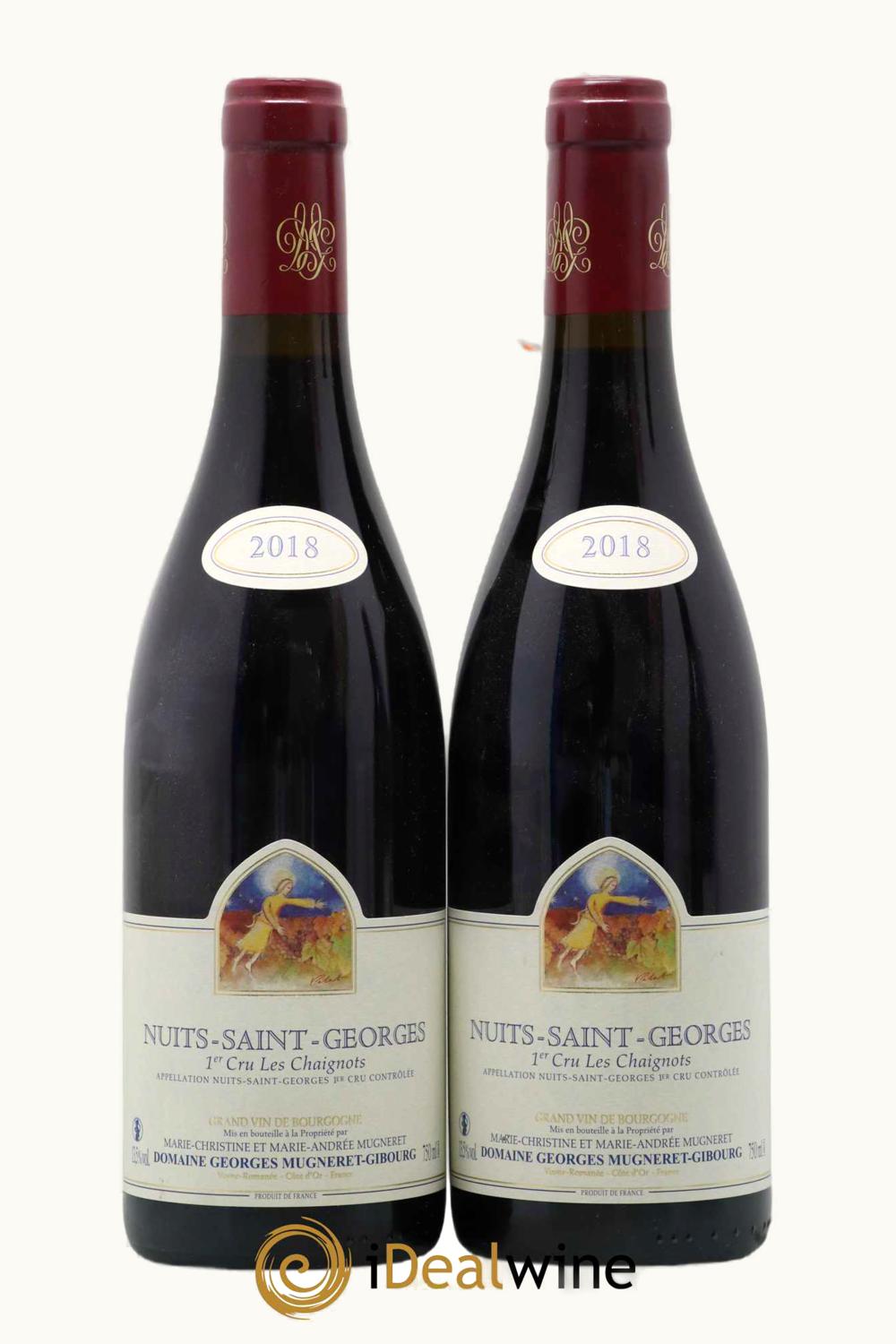 Domaine Georges Mugneret-Gibourg Domaine Georges Mugneret-Gibourg Les Chaignots Nuits-St-Georges Premier Cru Aux Côte de Beaune, 2018