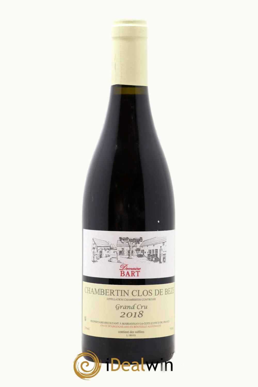 Domaine Bart Domaine Bart Clos de Bèze Grand Cru Gevrey Côte de Nuits, 2017