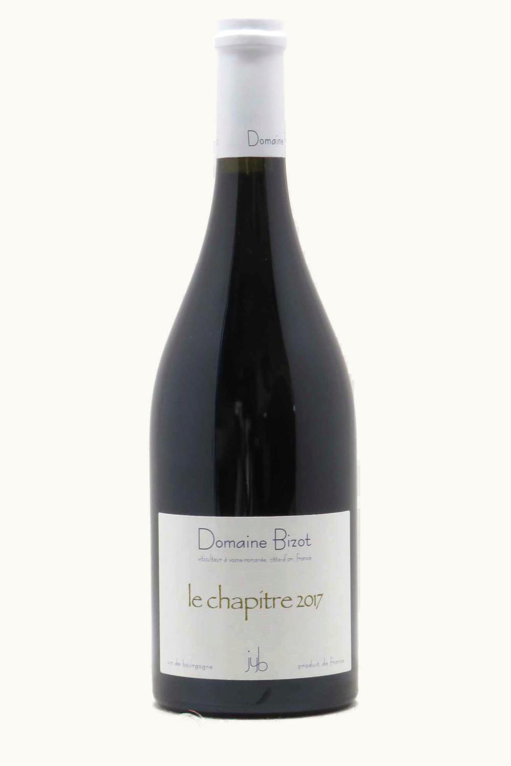 Domaine Jean-Yves Bizot Domaine Jean-Yves Bizot Rouge Bourgogne Le Chapitre Burgundy, 2017
