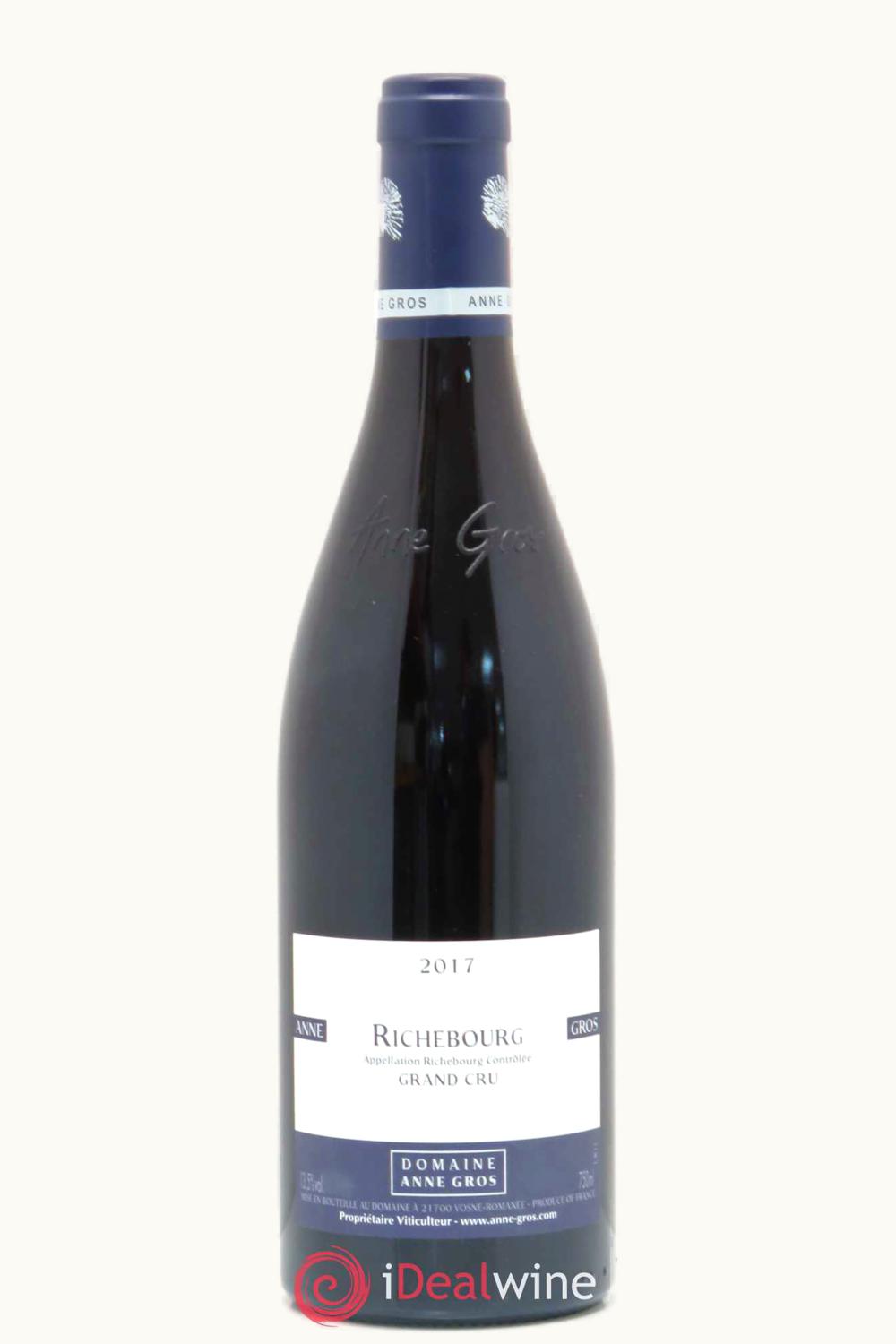 Domaine Anne Gros Domaine Anne Gros Grand Cru Richebourg Vosne Romanée Côte de Nuit, 2017