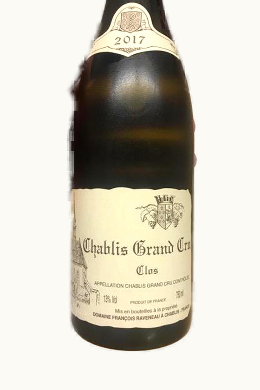 Domaine François Raveneau Domaine Francois Raveneau Les Clos Chablis Grand Cru, 2017
