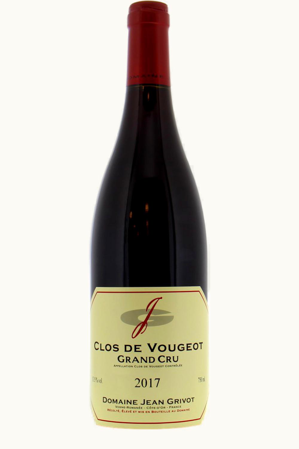 Domaine Jean Grivot Domaine Jean Grivot Grand Cru Côte Nuit Clos de Vougeot, 2017
