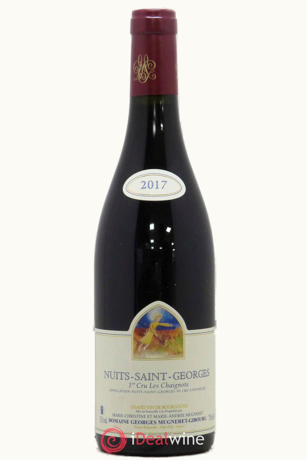 Domaine George Mugneret-Gibourg Domaine George Mugneret-Gibourg Les Chaignots Nuit-St-Premier Cru Aux Côte de Burgundy, 2017