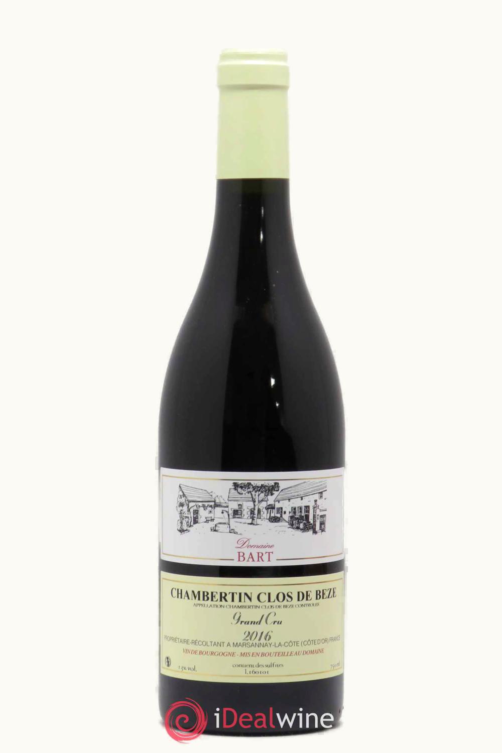 Domaine Bart Domaine Bart Grand Cru Côte de Nuit-Chambertin Clos de Bèze, 2016