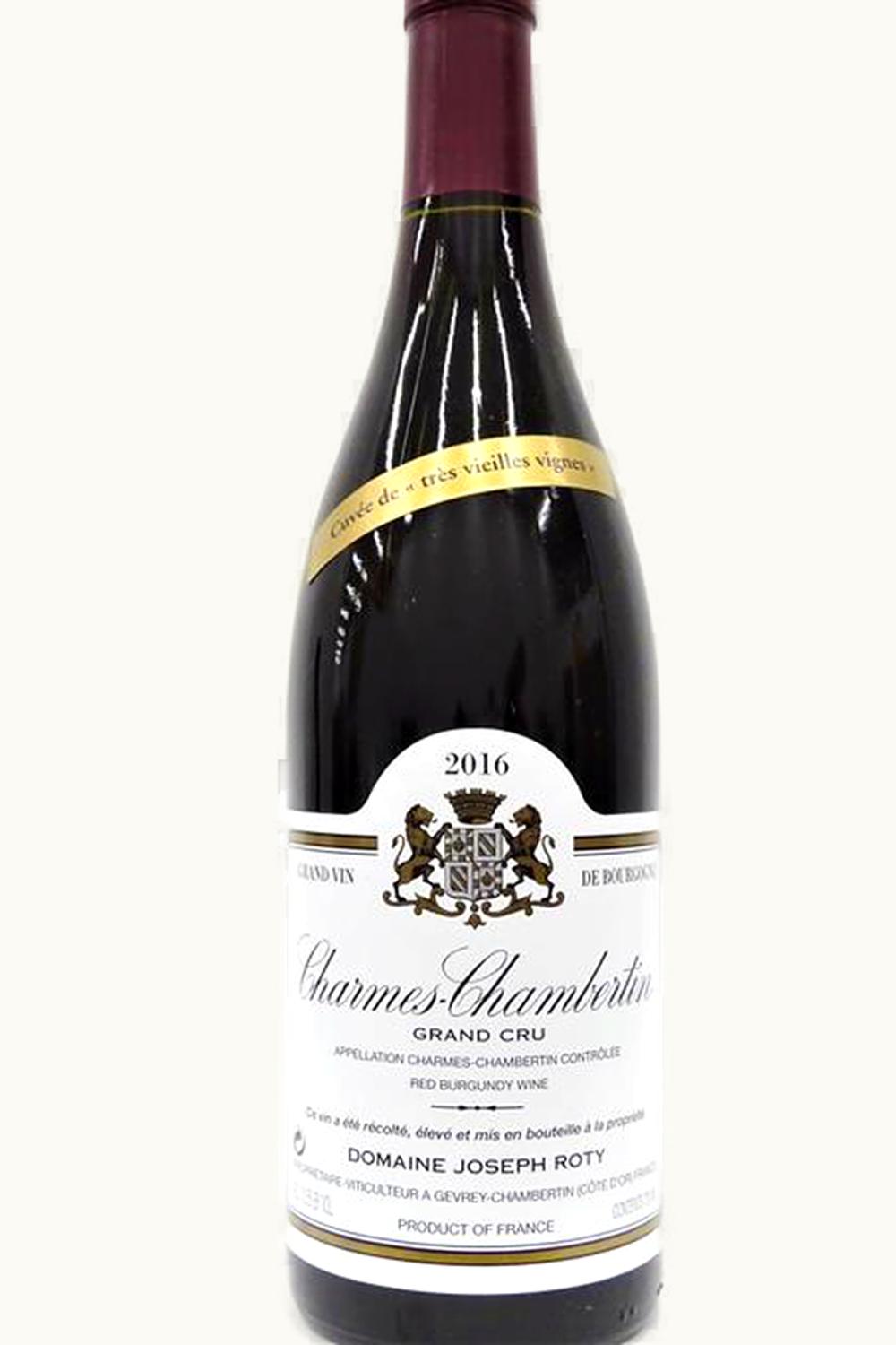 Joseph Philip Roty Très Vieilles Vignes Grand Cru Charmes-Chambertin Gevrey Côte de Nuit, 2016