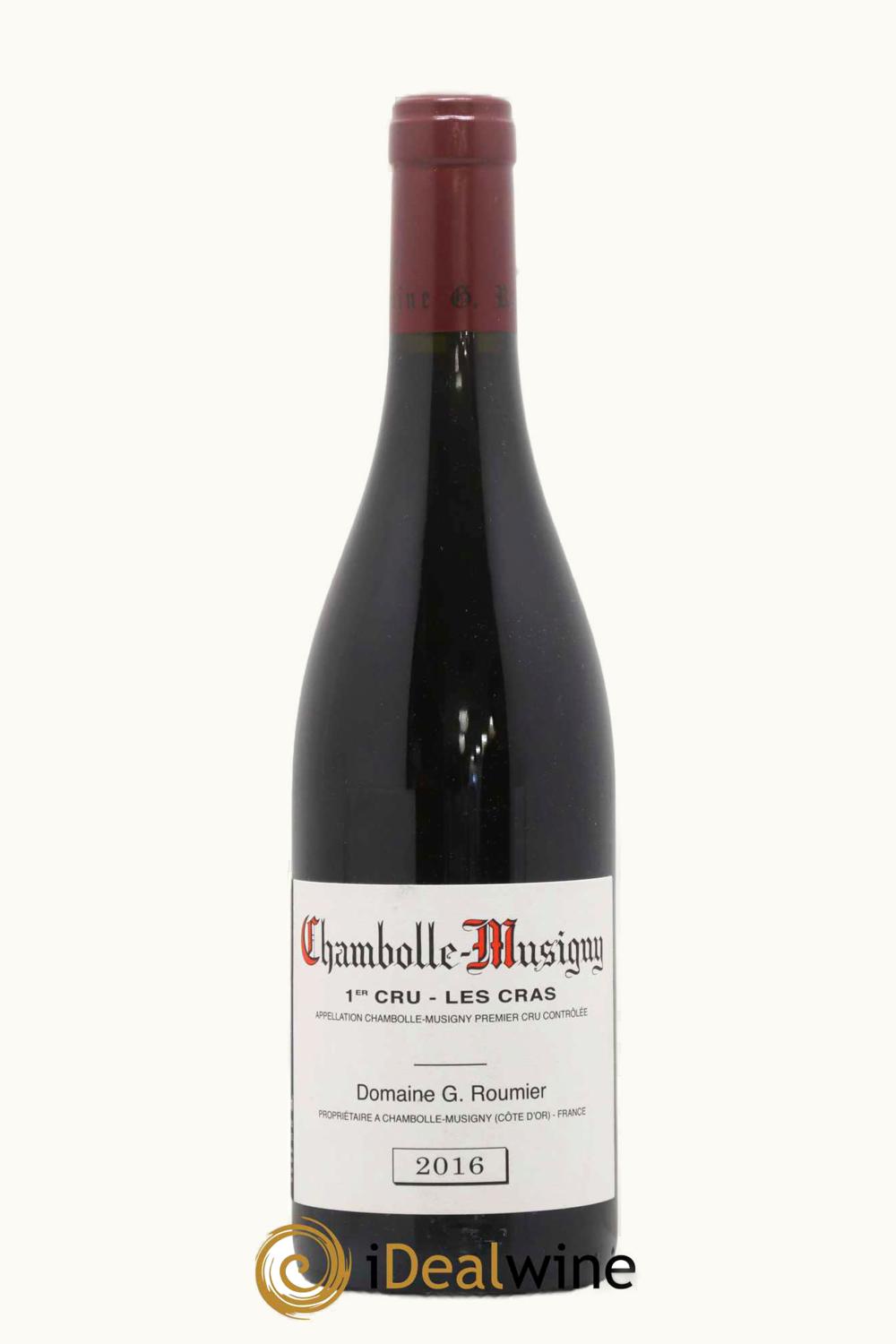Domaine George Christophe Roumier Domaine George Christophe Roumier Les Cras Chambolle-Musigny Premier Cru Côte de Nuit, 2016