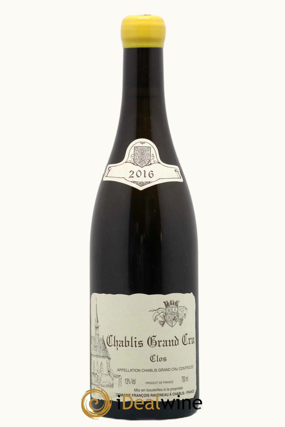 Domaine François Raveneau Domaine François Raveneau Les Clos Chablis Grand Cru, 2016