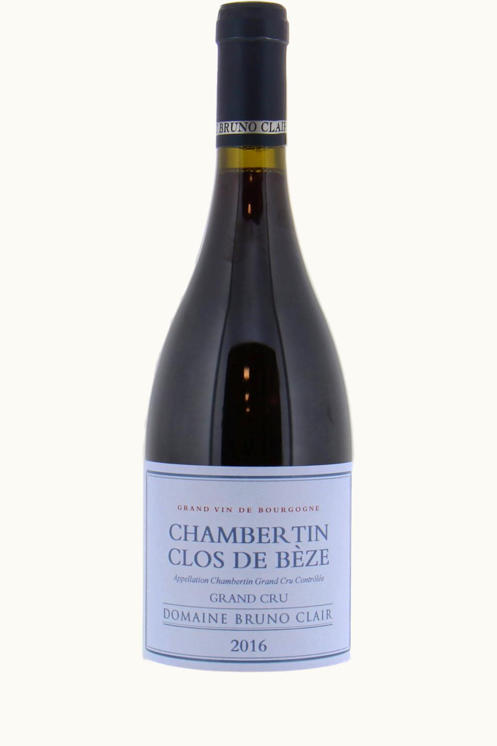 Domaine Bruno Clair Domaine Bruno Clair Grand Cru Côte de Nuit Chambertin Clos de Bèze Gevrey, 2016