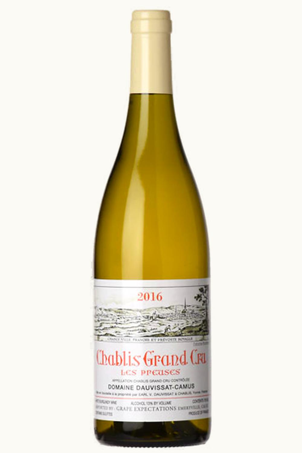 Domaine René & Vincent Dauvissat Domaine René & VIncent Dauvissat Les Preuses Chablis Grand Cru, 2016 UZ0646165