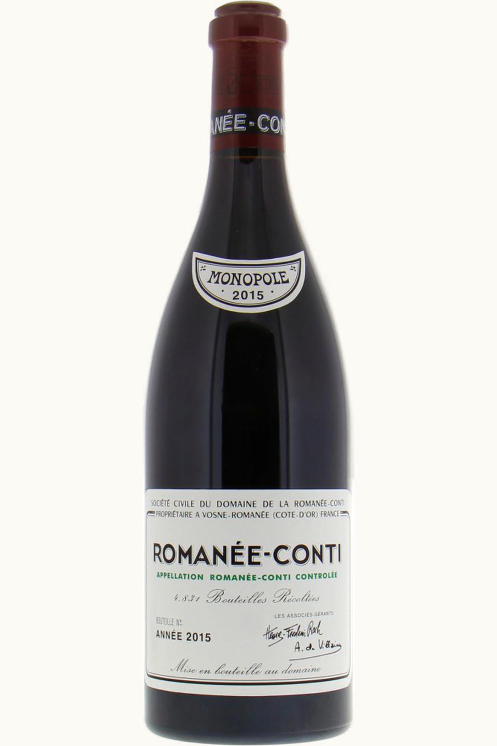 Domaine de la Romanée-Conti Domaine de la Romanée-Conti La Tâche Grand Cru Monopole Côte de Nuit Vosne, 2015 UZ0646215
