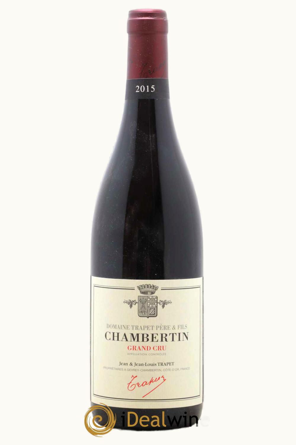 Domaine Trappet Père Domaine Trappet Père Chambertin Grand Cru Le Gevrey Côte de Nuit, 2015