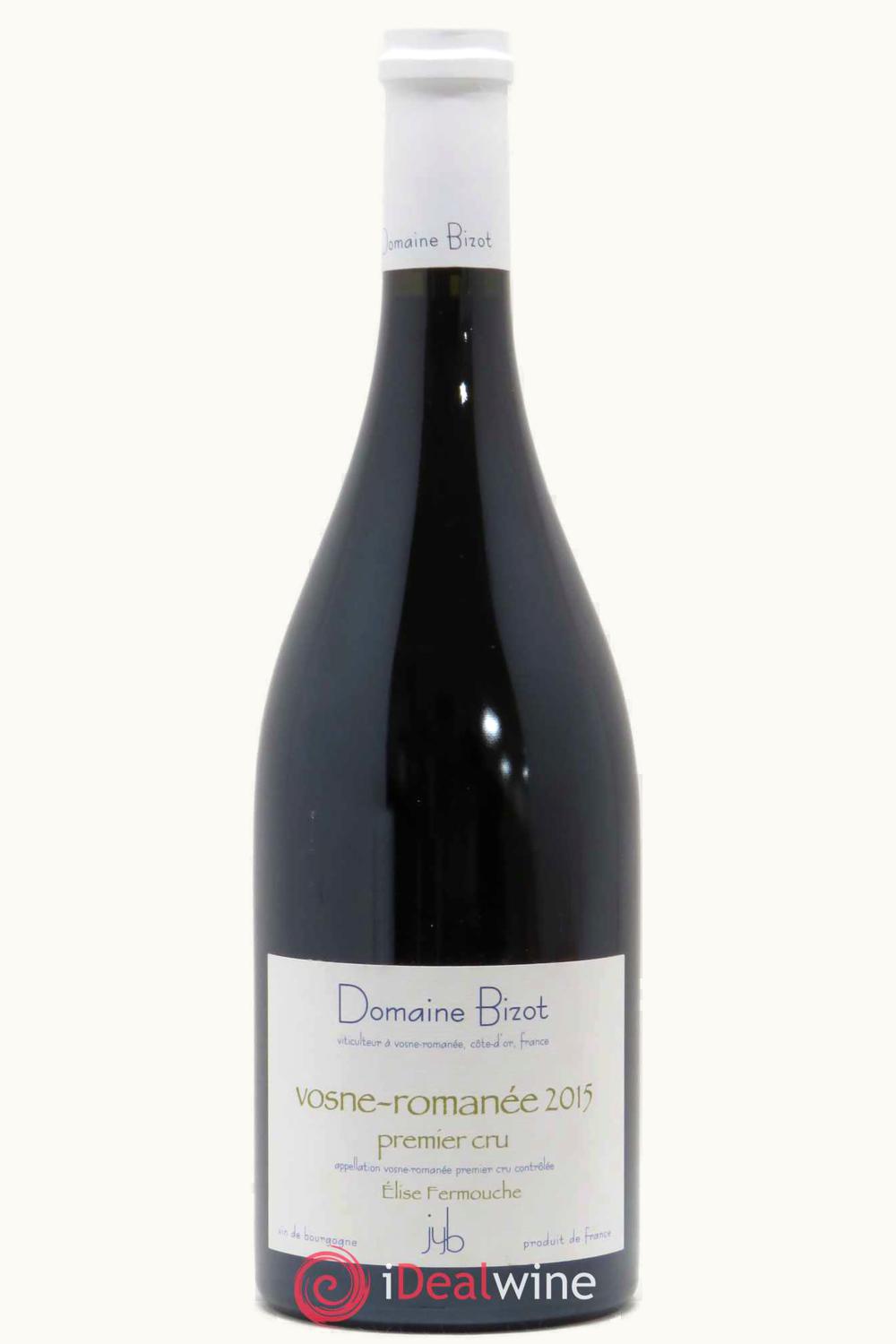Domaine Jean-Yves Bizot Domaine Jean-Yves Bizot Elise Fermouche Vosne-Romanée Premier Cru Côte de Nuit, 2015