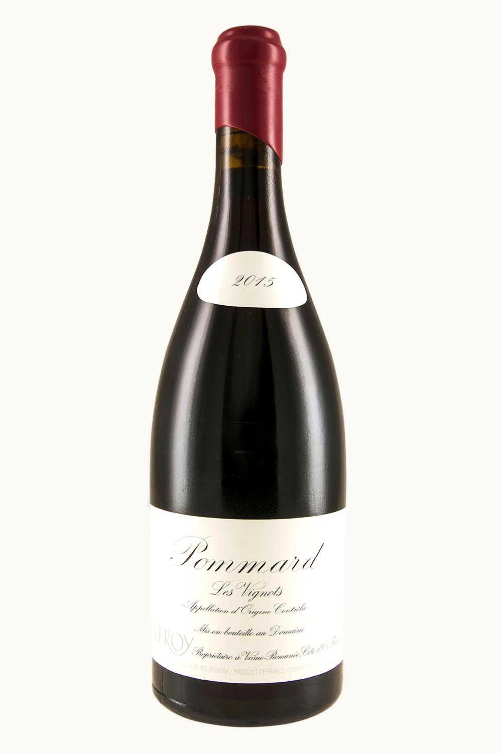 Domaine Leroy Domaine Leroy Les VIgnots Pommard Côte de Beaune, 2015