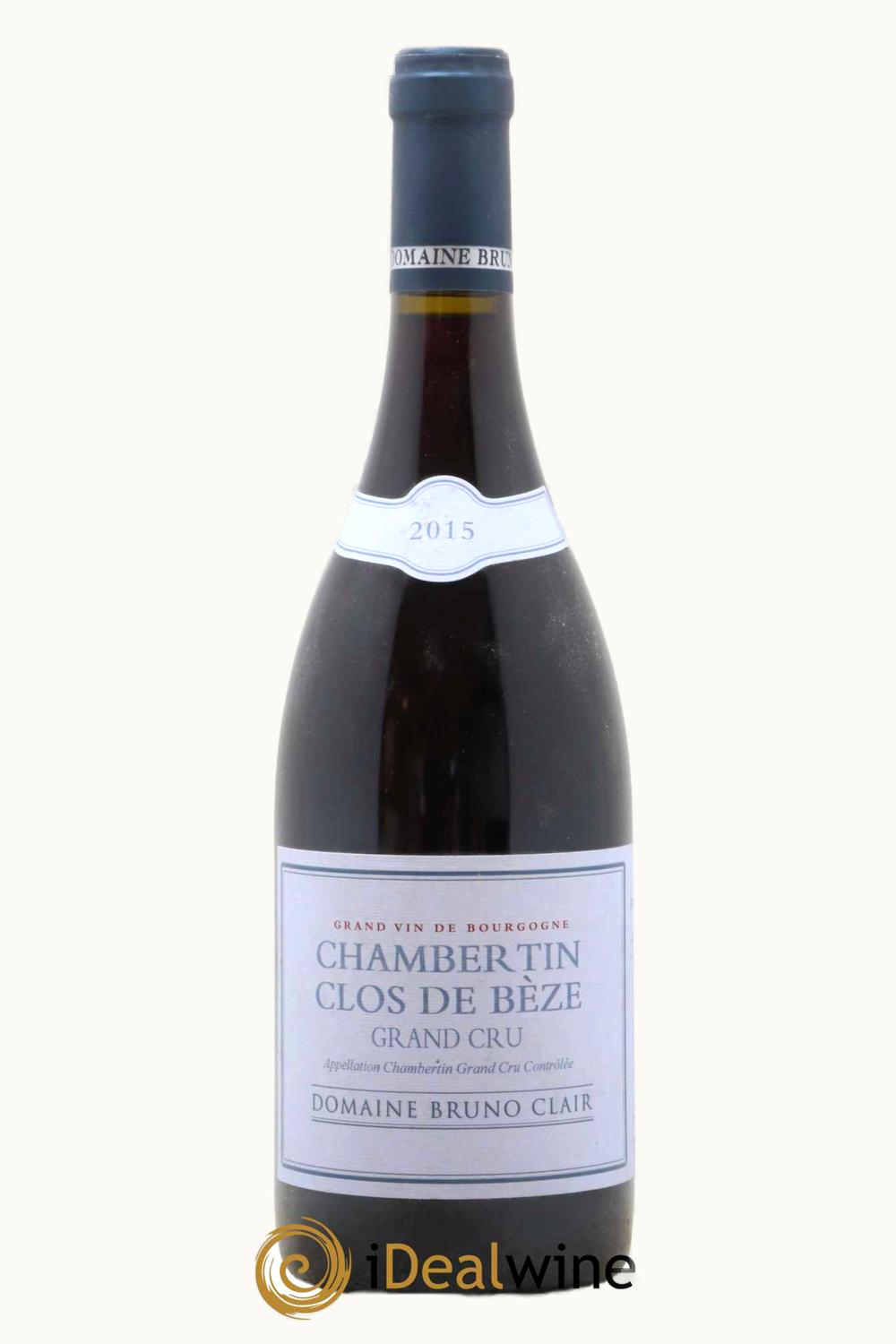 Domaine Bruno Clair Grand Cru Côte de Nuit Chambertin Clos de Bèze Gevrey, 2015