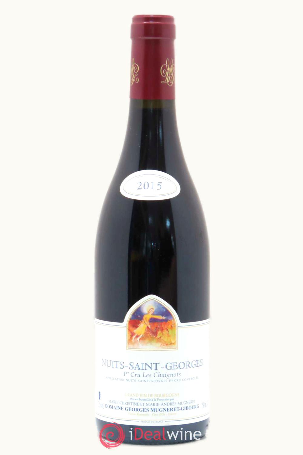 Domaine George Mugneret-Gibourg Domaine George Mugneret-Gibourg Les Chaignots Nuit-St-Georges Premier Cru Aux Côte de Burgundy, 2015