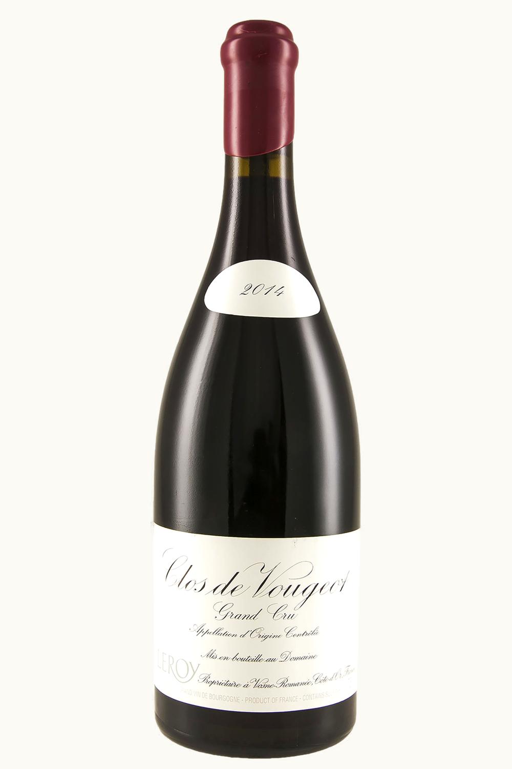 Domaine Leroy Domaine Leroy Grand Cru Clos de Vougeot Vosne Côte de Nuit, 2014