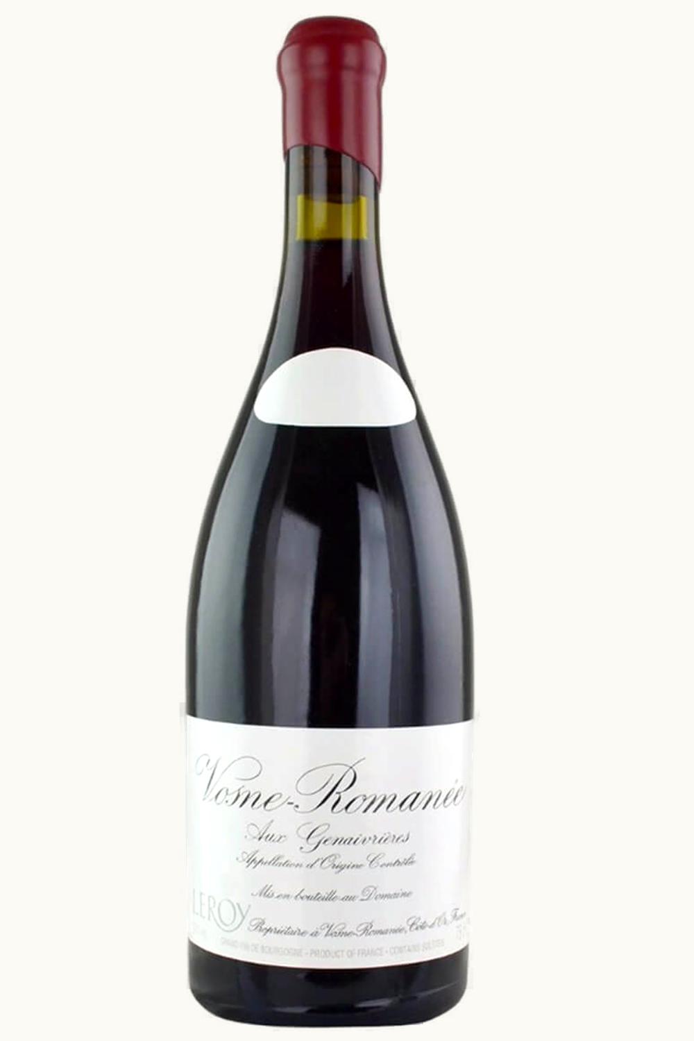 Domaine Leroy Domaine Leroy Les Genevrières Vosne-Romanée Côte de Nuit, 2014