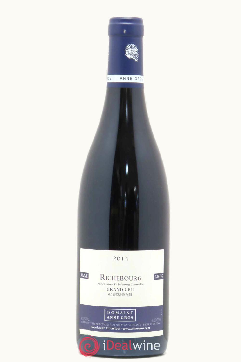 Domaine Anne Gros Domaine Anne Gros Grand Cru Richebourg Vosne-Romanée Côte de Nuit, 2014