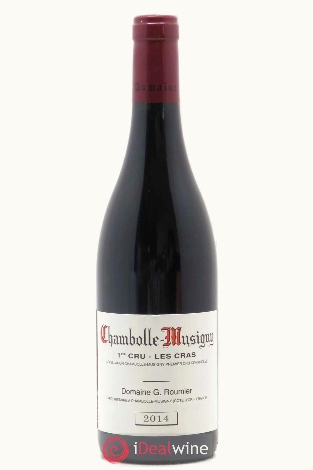Domaine George Christophe Roumier Domaine George Christophe Roumier Les Cras Chambolle-Musigny Premier Cru Côte de Nuit, 2014